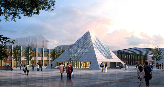 太原金字塔網架